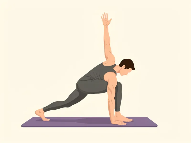 World's Greatest Stretch: tiefer Ausfallschritt mit Rotation